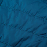 Brooks Shield Hybrid Jacket 2.0 manteau de course à pied ocean profond homme détails