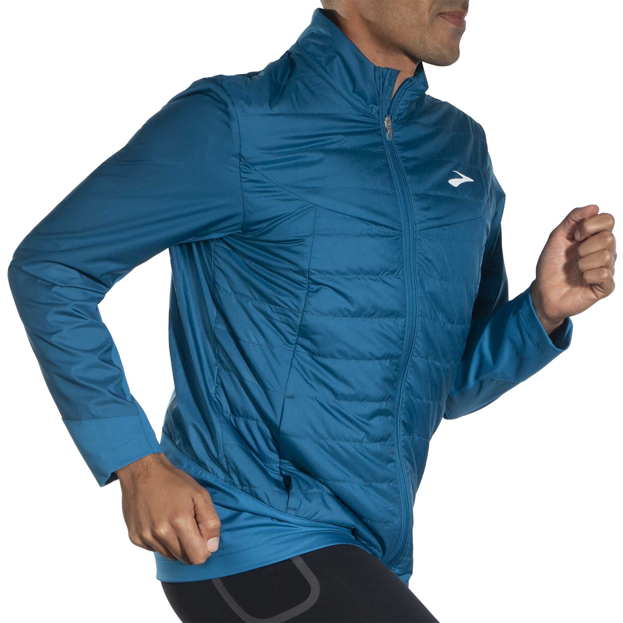 Mens hybrid running jacket deals