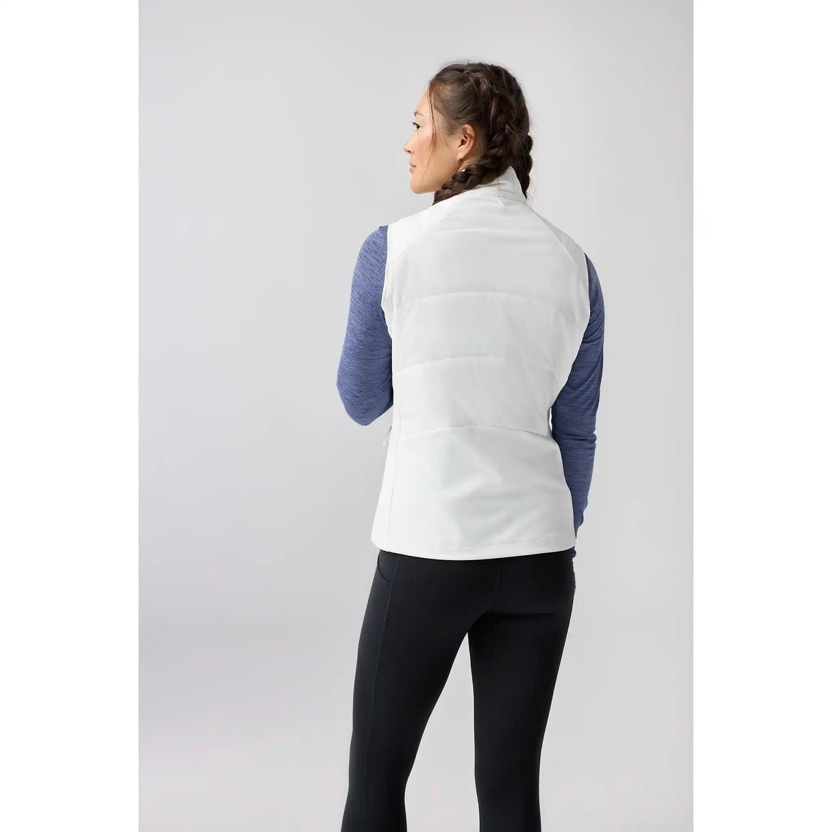 Brooks Shield Hybrid 3.0 Veste sans manches de course à pied femme - Blanc