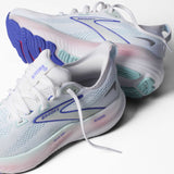 Brooks Glycerin 22 souliers de course femme - White / Limpet Shell / Amparo Blue