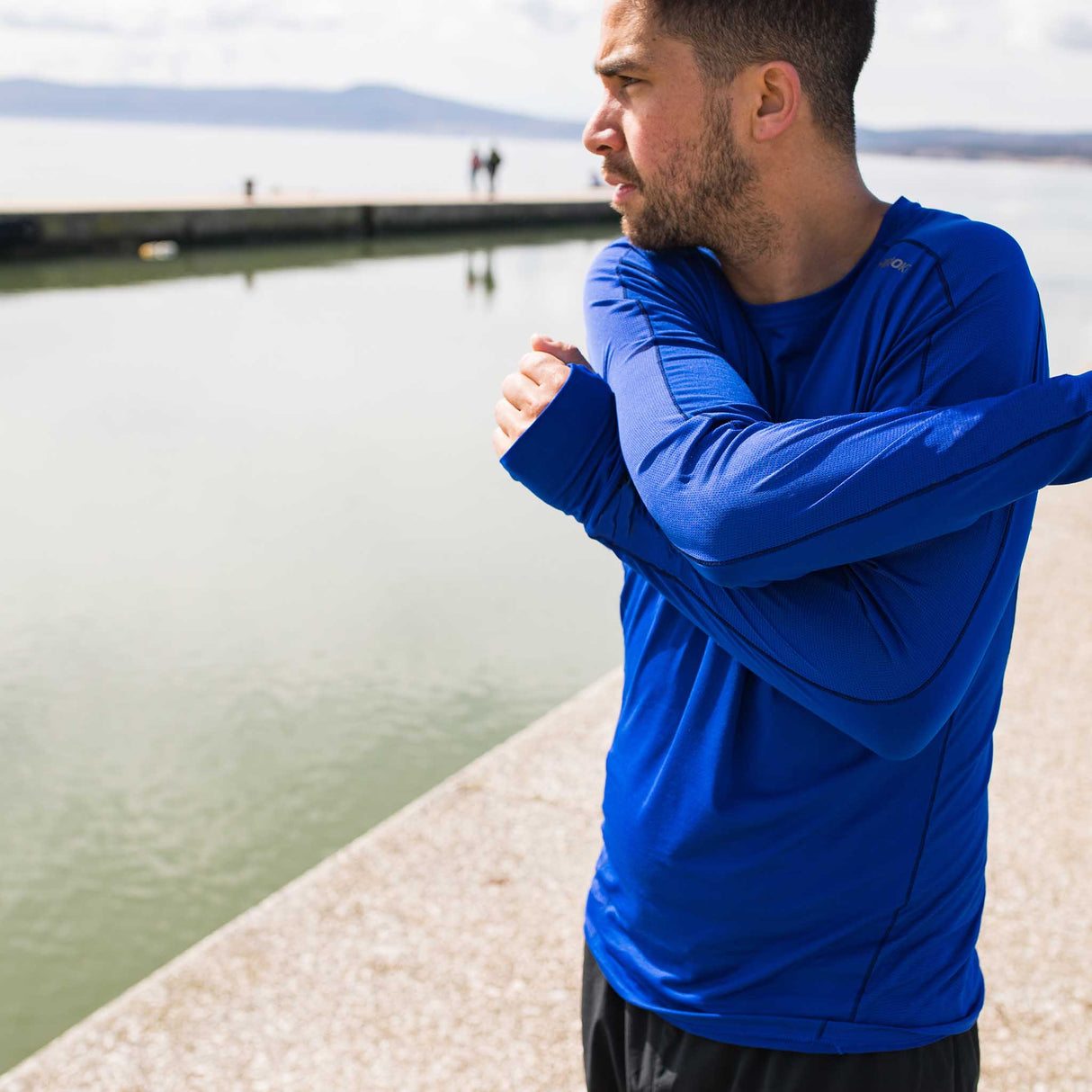 Brooks Brooks Dash Base chandail de course à manches longues pour homme