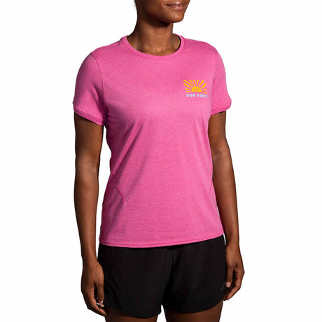 Brooks Brooks Distance 2.0 T-shirt de course à manches courtes pour femme