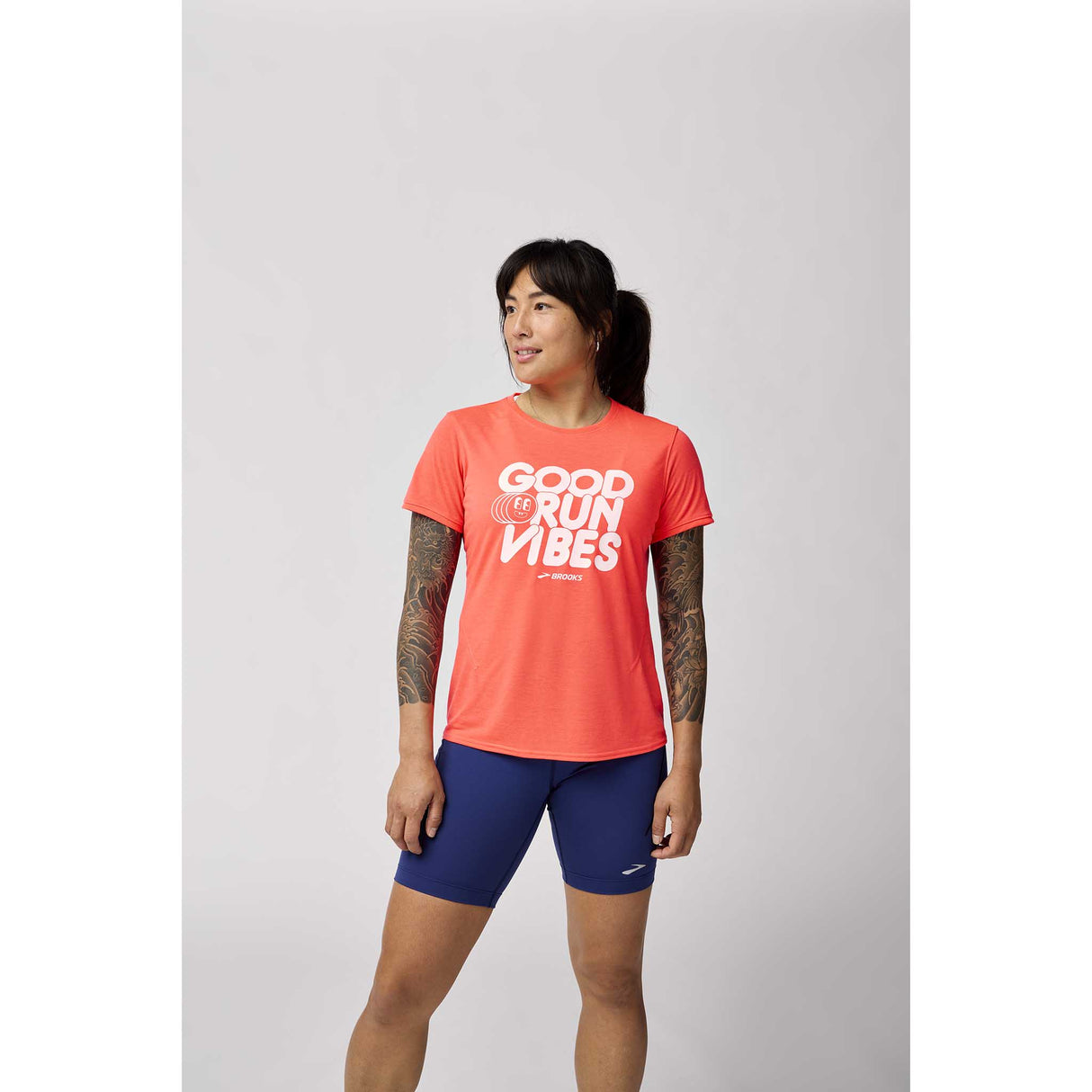 Brooks Brooks Distance 3.0 t-shirt de course à manches courtes pour femme