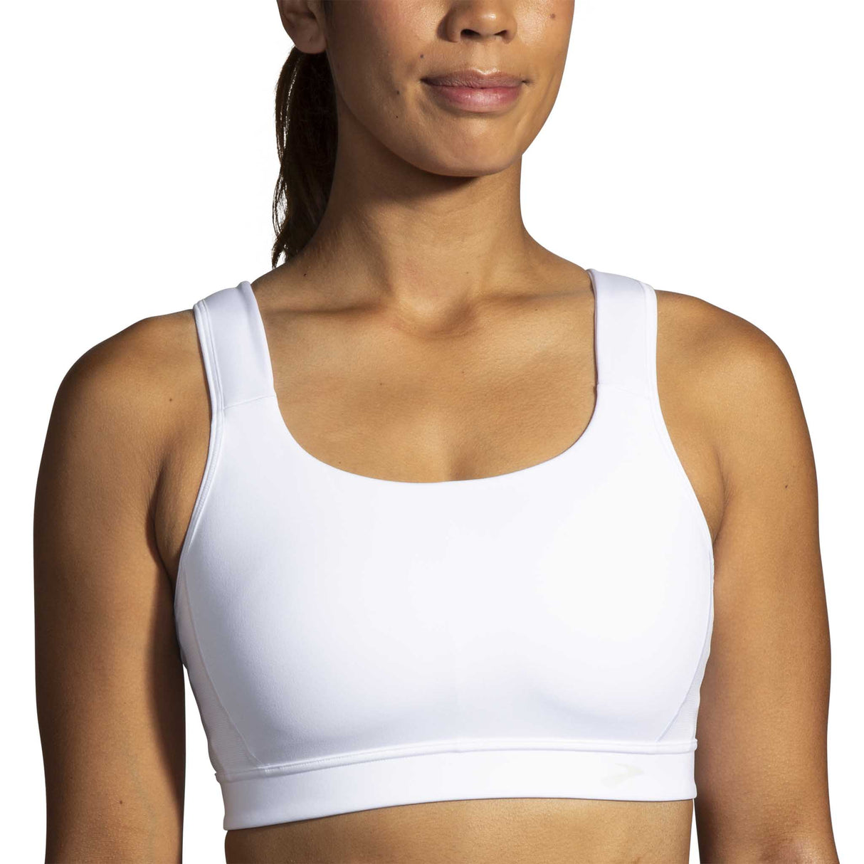 Brooks Drive Convertible 2.0 soutien-gorge de course à pied - Blanc
