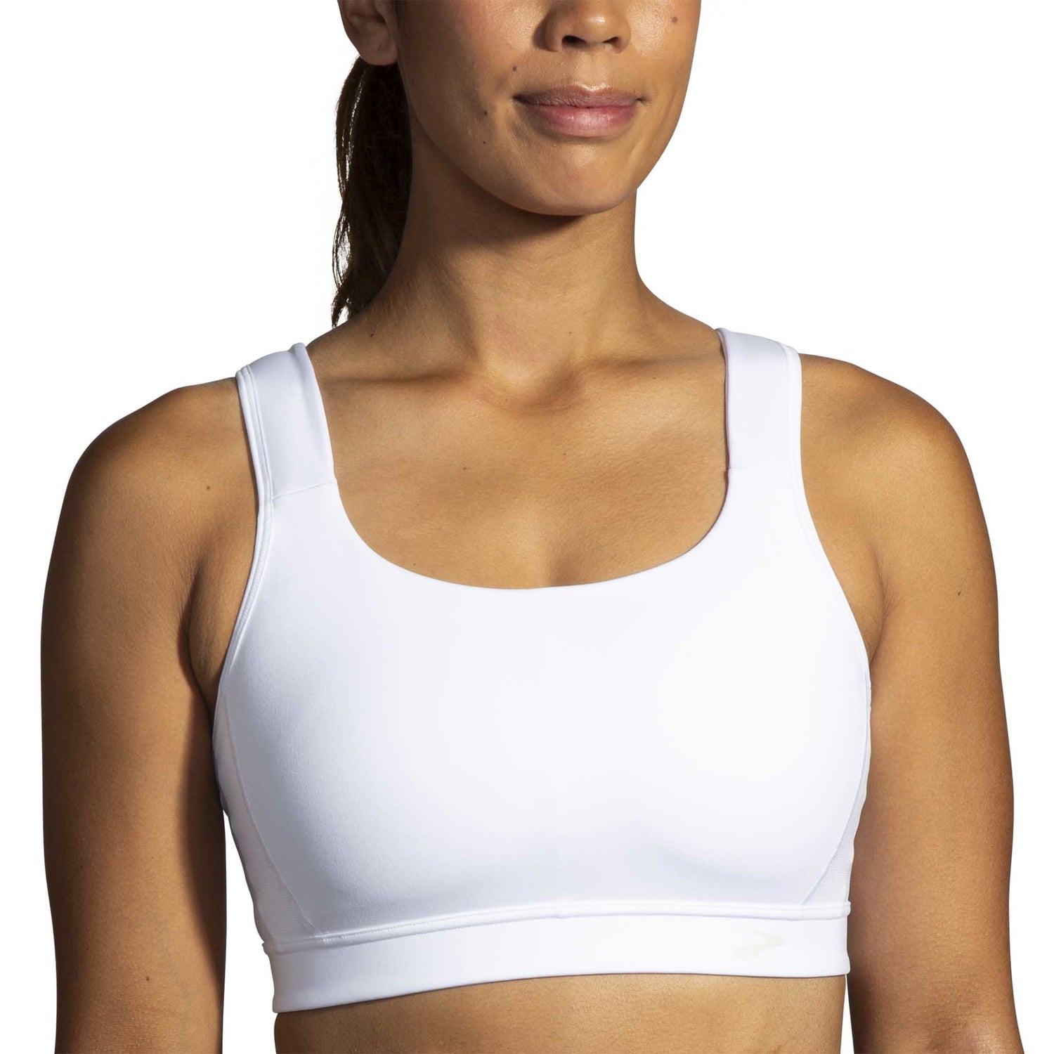 Brooks Drive Convertible 2.0 soutien-gorge de course à pied - Blanc