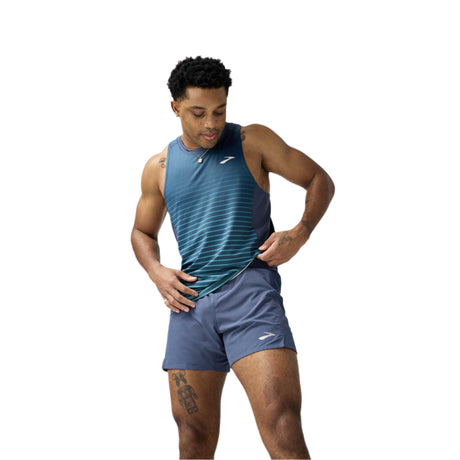 Brooks Brooks Journey 5-inch short de course à pied pour homme