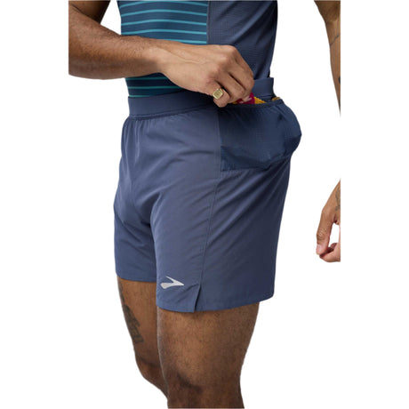 Brooks Brooks Journey 5-inch short de course à pied pour homme