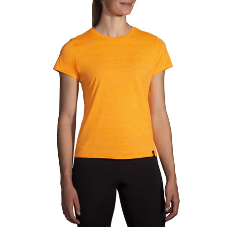 Brooks Brooks Luxe T-shirt de course à pied à manches courtes pour femme