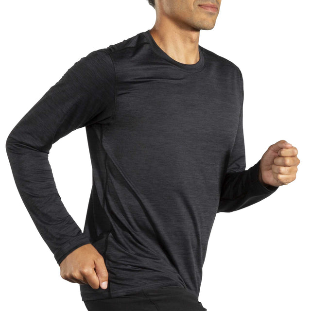Brooks Brooks Luxe t-shirt de course à manches longues pour homme