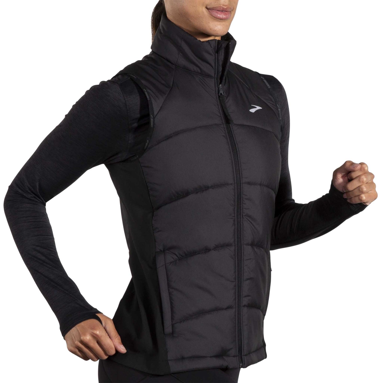 Brooks Shield Hybrid 3.0 Veste sans manches de course à pied femme