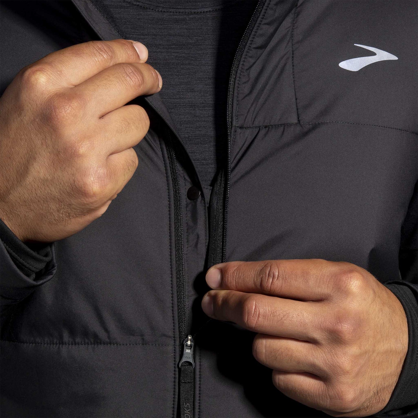 Brooks Brooks Shield Hybrid Jacket 3.0 manteau de course à pied homme