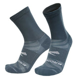 Brooks Ghost Crew 2-pack chaussettes de course à pied unisexes - Storm & Smoke