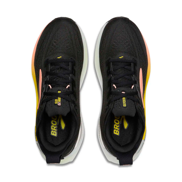 Brooks Glycerin GTS 23 chaussures de course femme - Black / Peach / Nightlife