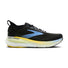 Brooks Glycerin GTS 23 chaussures de course homme - Black / Cyber Yellow / Nightlife