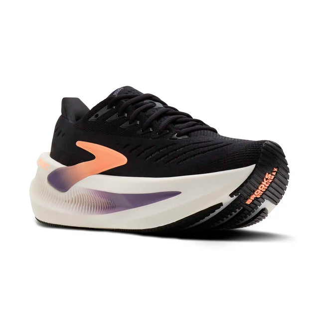 Brooks Glycerin Max 2 chaussures de course à pied femme - Black / Peach / Clear