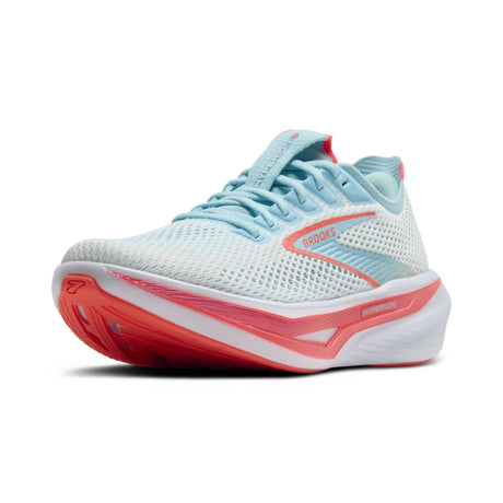 Brooks Hyperion 3 chaussures de course à pied femme - White / Pink Clay / Atomizer