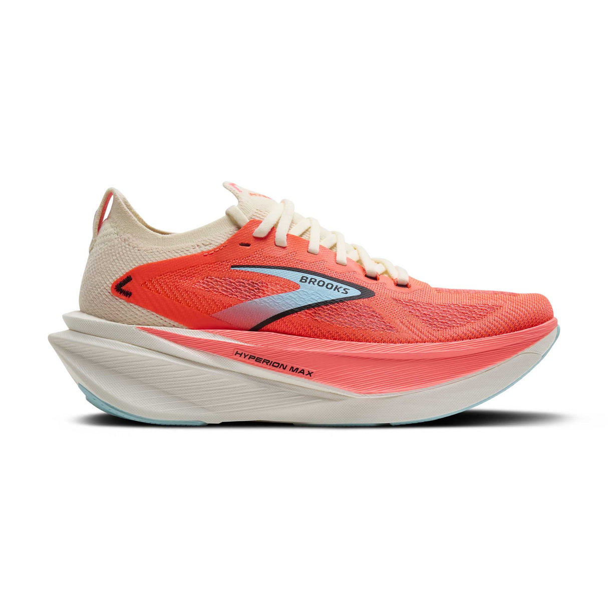 Brooks Hyperion Max 3 chaussures de course à pied femme - Coconut / Fiery Coral / Atomizer