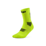 CEP Chaussettes Core Run Mid Cut pour homme - Lime / Noir