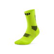 CEP Chaussettes Core Run Mid Cut pour homme - Lime / Noir