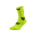CEP Chaussettes Core Run Mid Cut pour homme - Lime / Noir