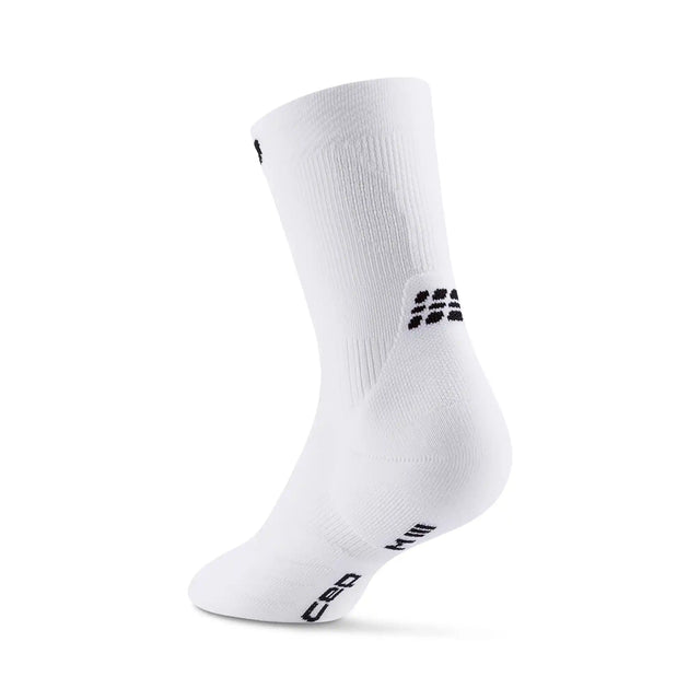 CEP Chaussettes Core Run Mid Cut pour homme - Blanc