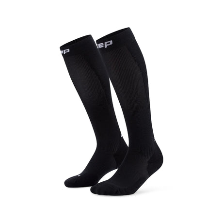 CEP Core Run Tall Mid Cushion Compression Sock - Black