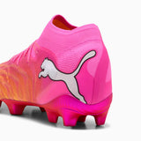 Puma Future 9 Ultimate FG chaussures de soccer à crampons femme - Poison Pink / Sun Stream / Bright Aqua / Puma White