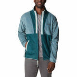 Columbia Back Bowl™ Full Zip Fleece chandail laine polaire homme - Metal / Night Wave