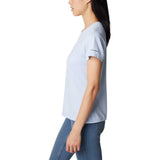 Columbia Sloan Ridge t-shirt à manches courtes femme -Whisper Heather / Naturally Boundless