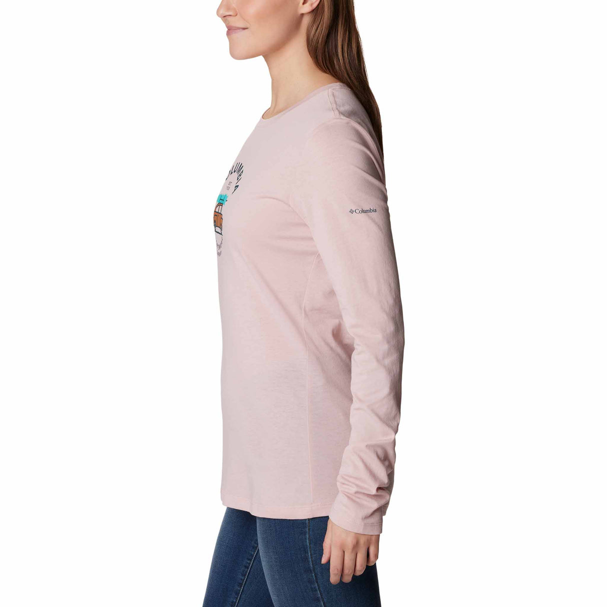 Columbia Hidden Haven™ t-shirt manches longues pour femme - Dusty Pink / Buggy