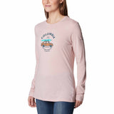 Columbia Hidden Haven™ t-shirt manches longues pour femme - Dusty Pink / Buggy