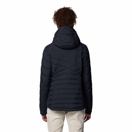 Columbia manteau à capuchon Joy Peak II femme dos - Noir