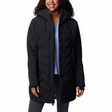 Columbia Mountain Croo II Mid Down Jacket manteau d'hiver en duvet pour femme - Noir