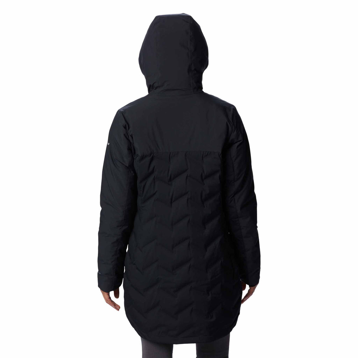 Columbia Mountain Croo II Mid Down Jacket manteau d'hiver en duvet pour femme - Noir