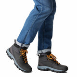 Columbia bottes Newton Ridge Omni-Heat Imperméables pour homme - Dark Grey / Raw Honey