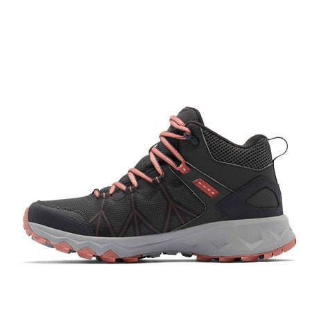 Columbia chaussure de randonnée Peakfreak II Mid OutDry pour femme - Dark Grey / Dark Coral