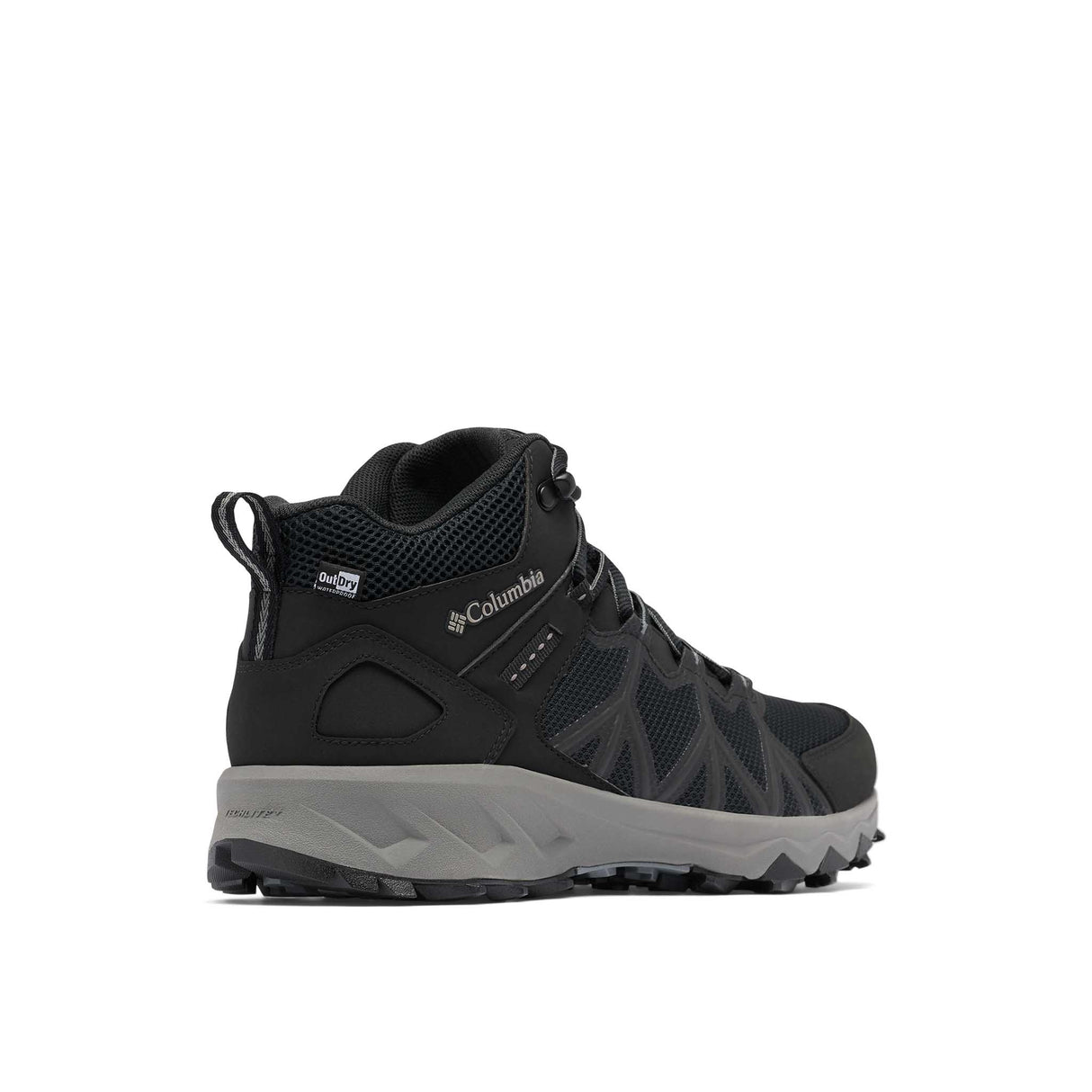 Columbia chaussure de randonnée Peakfreak II Mid OutDry homme talon - Black / Titanium II