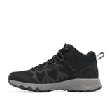 Columbia chaussure de randonnée Peakfreak II Mid OutDry homme lateral - Black / Titanium II