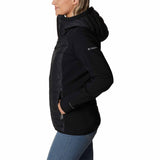 Columbia Powder Lite™ Hybrid manteau d'hiver à capuchon pour femme - Black