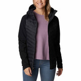 Columbia Powder Lite™ Hybrid manteau d'hiver à capuchon pour femme - Black