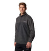 Columbia Steens Mountain II demi-fermeture à bouton-pressoir homme face - Charcoal heather / Shark