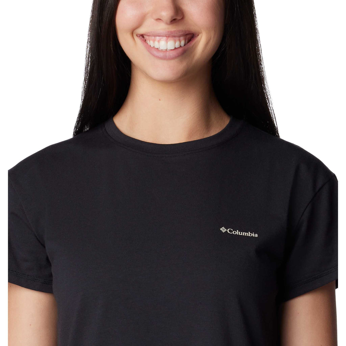 Columbia Sun Trek t-shirt femmecol  -Black / Naturally Boundless