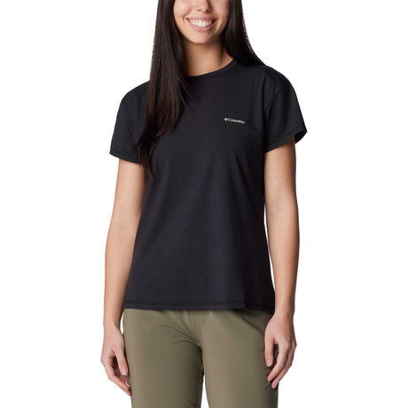 Columbia Sun Trek t-shirt femme -Black / Naturally Boundless
