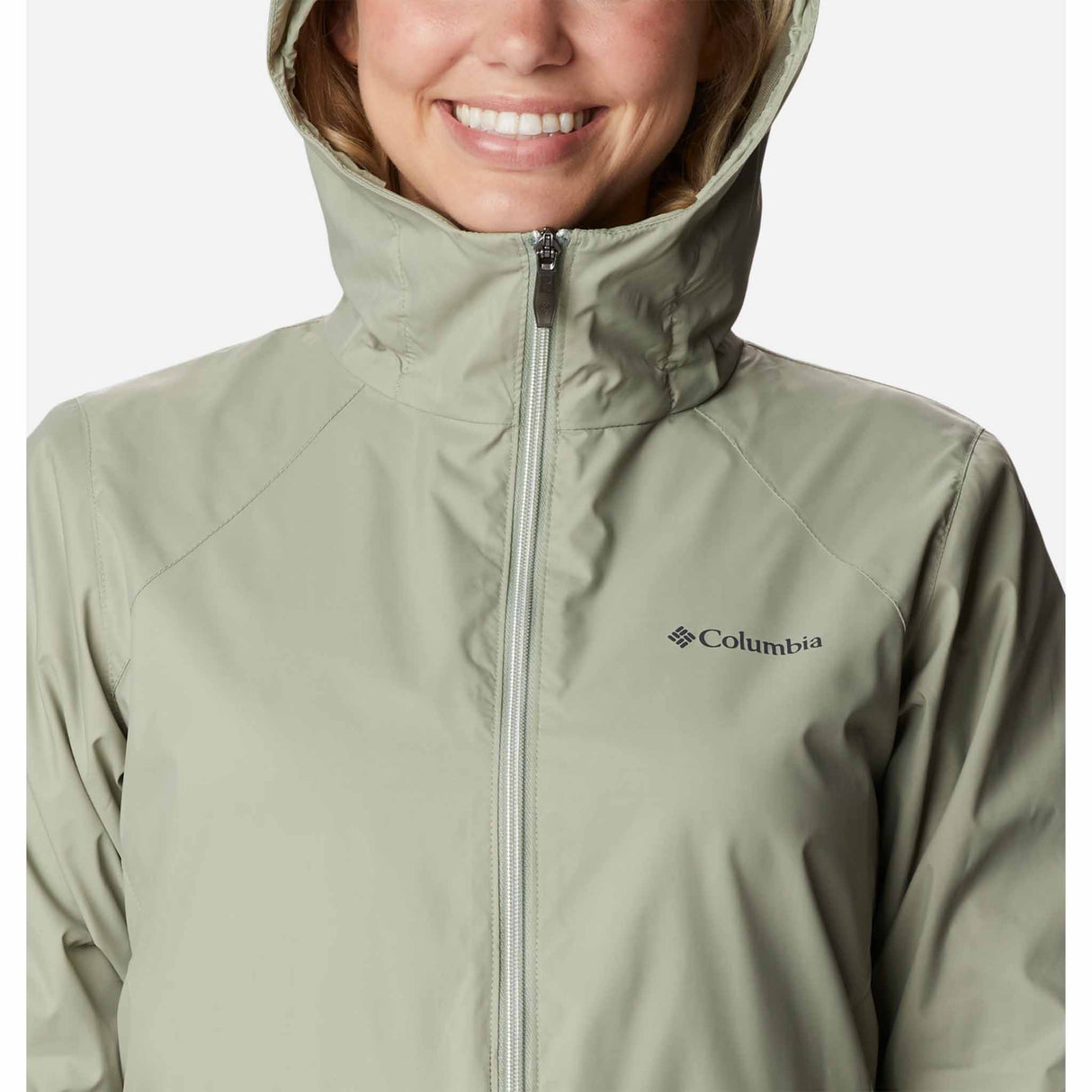 Columbia Switchback Lined Long manteau long doublé pour femme - Safari