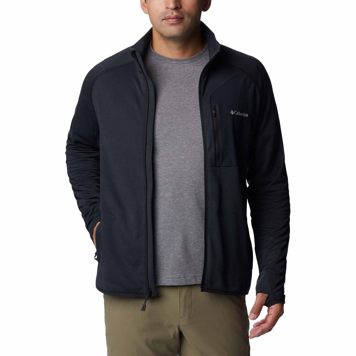 Columbia Triple Canyon™ Full Zip chandail laine polaire homme - Black