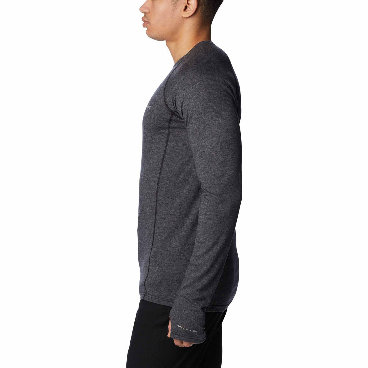 Columbia Tunnel Springs Wool Crew haut à manches longues pour homme - Black