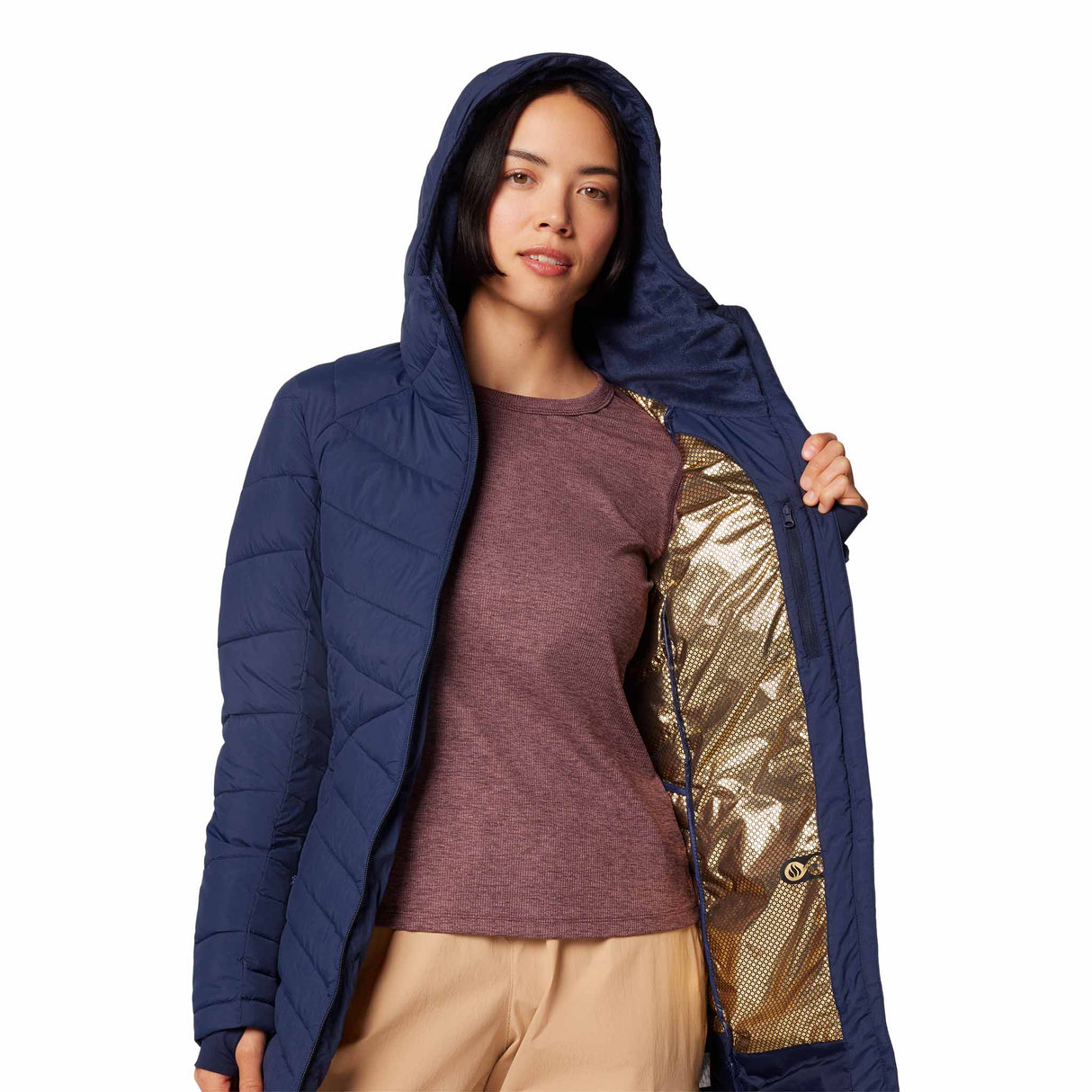 Columbia Women's Joy Peak II Mid Jacket - Collegiate Navy