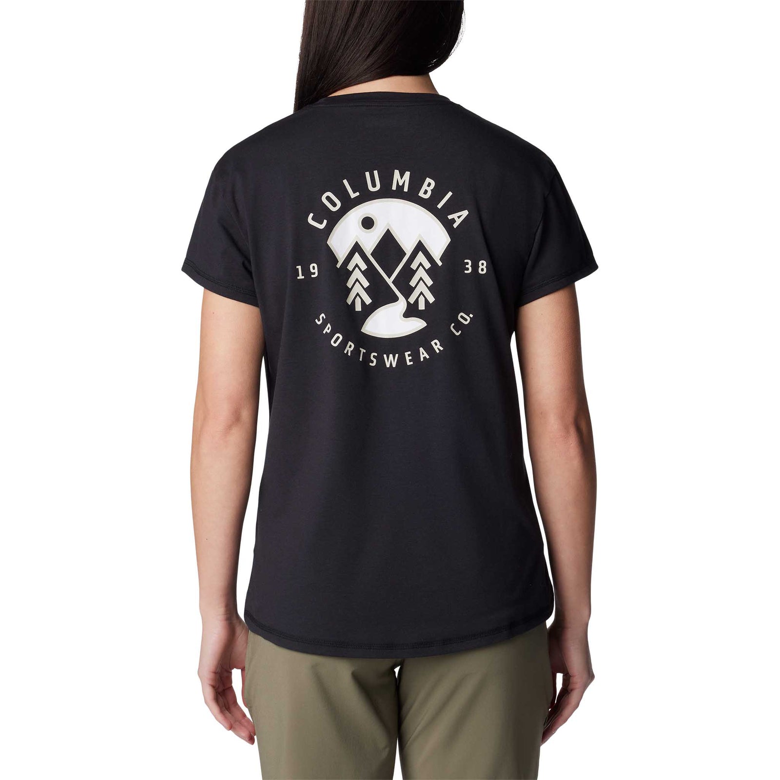 Columbia Columbia Sun Trek t-shirt imprimé à manches courtes pour femme