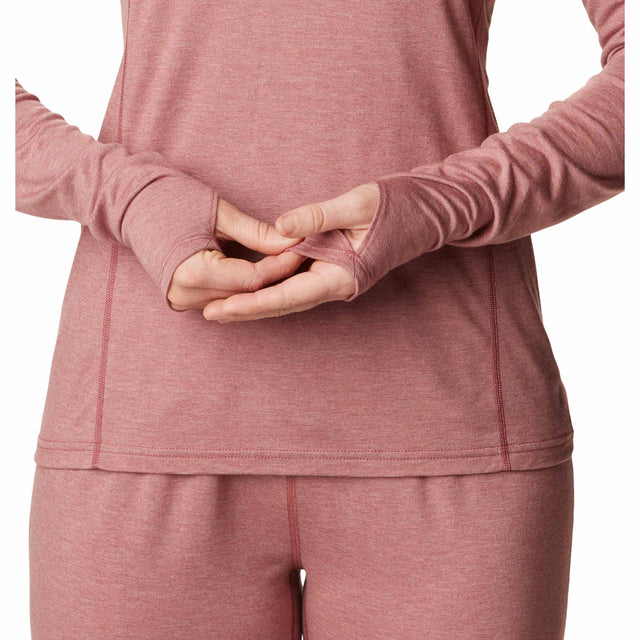 Columbia Columbia Tunnel Springs Wool Crew haut à manches longues pour femme