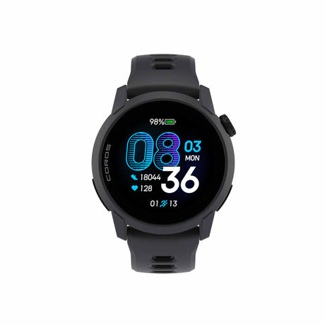 Coros Pace 4 GPS Sport Watch - Black / Silicone Band